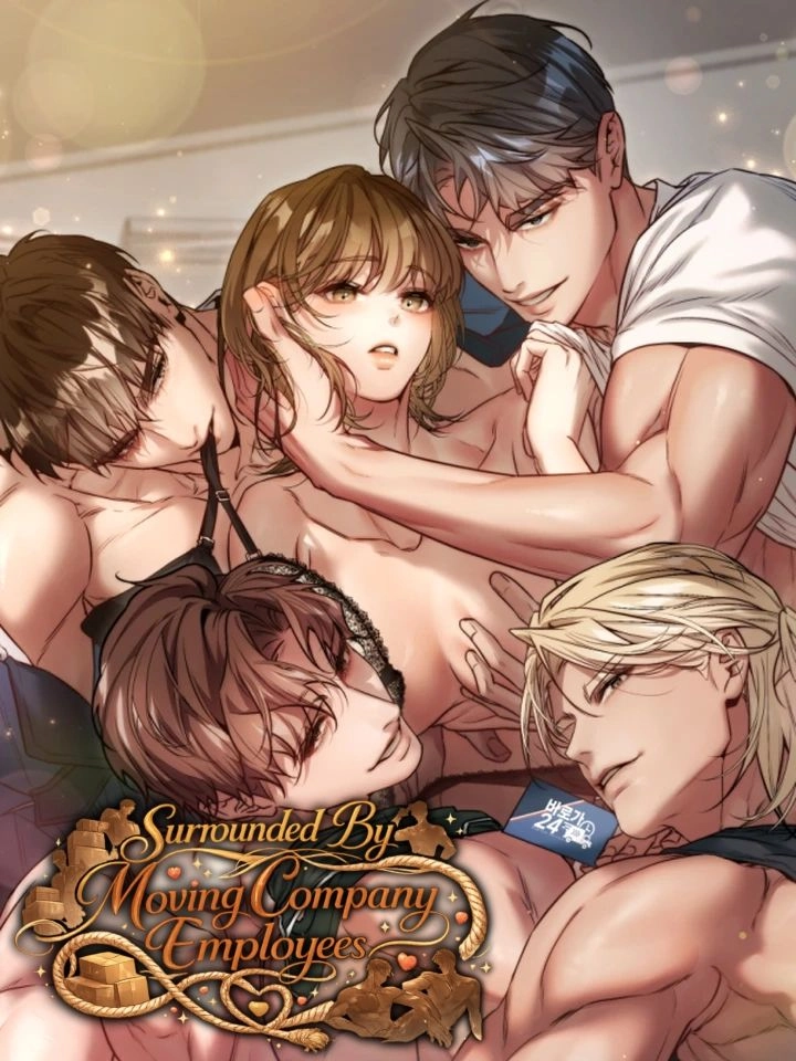 Surrounded by Moving Company Employees